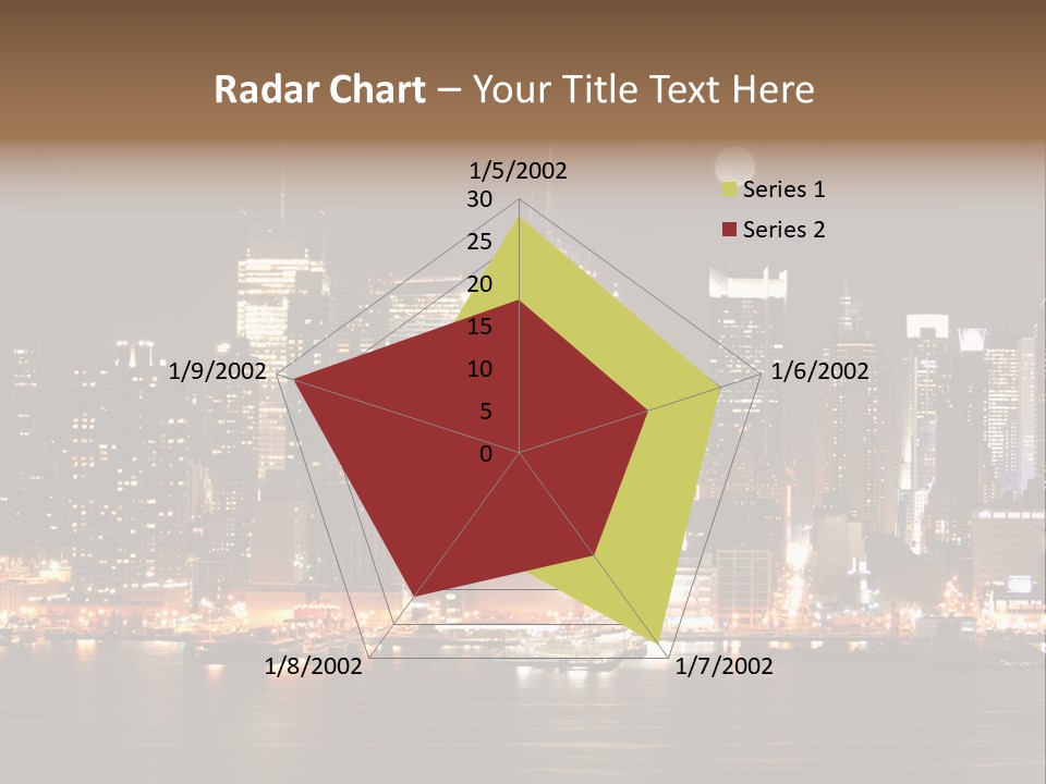 Square York Cloud PowerPoint Template
