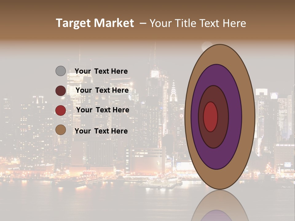 Square York Cloud PowerPoint Template