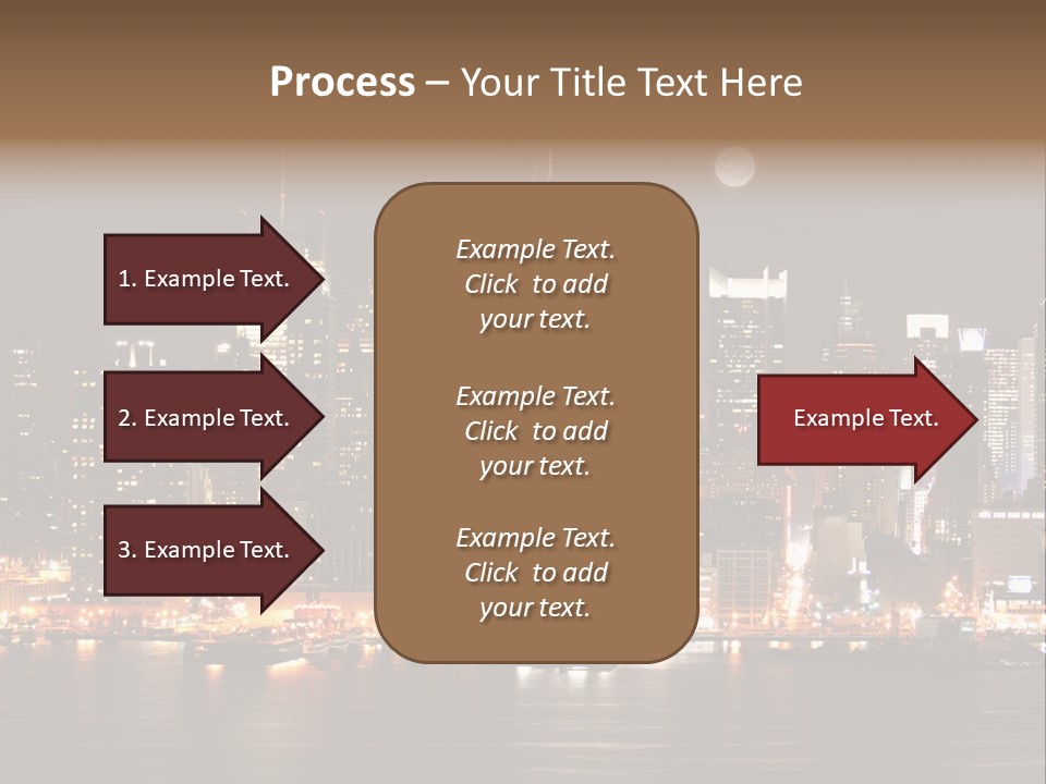 Square York Cloud PowerPoint Template