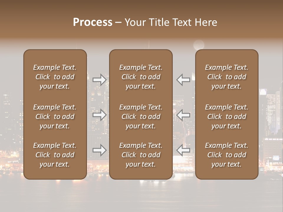 Square York Cloud PowerPoint Template