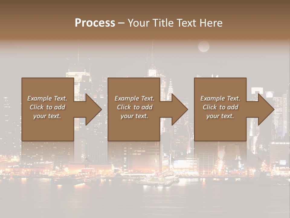Square York Cloud PowerPoint Template