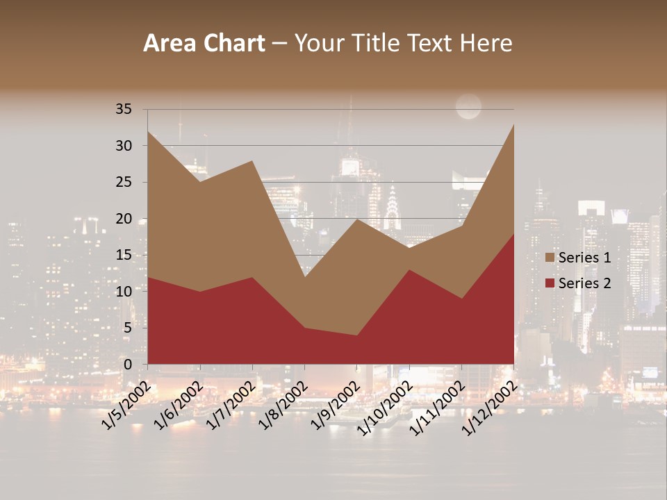 Square York Cloud PowerPoint Template