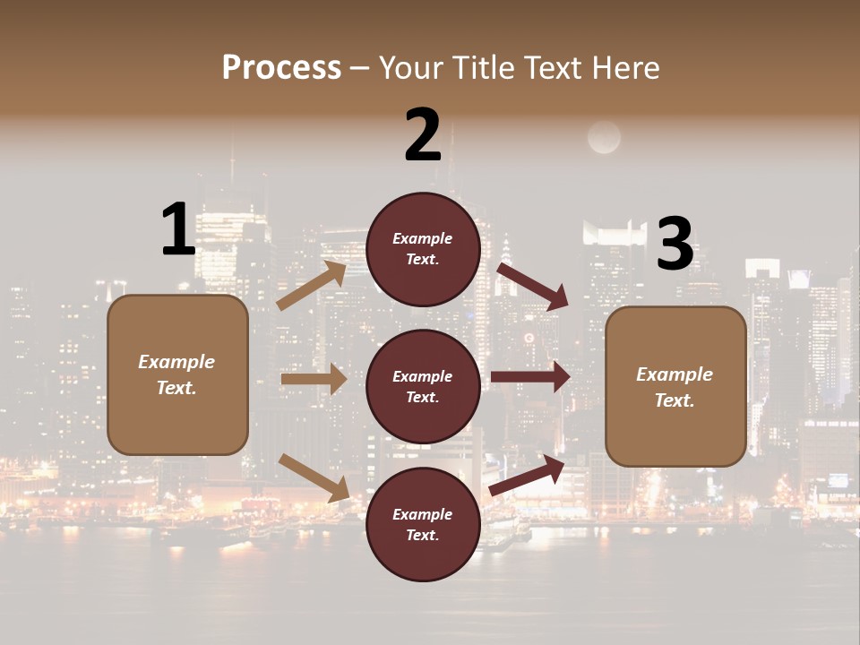 Square York Cloud PowerPoint Template