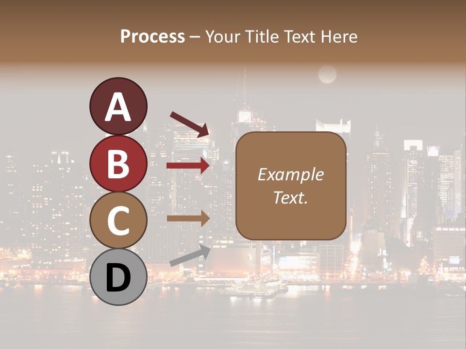 Square York Cloud PowerPoint Template