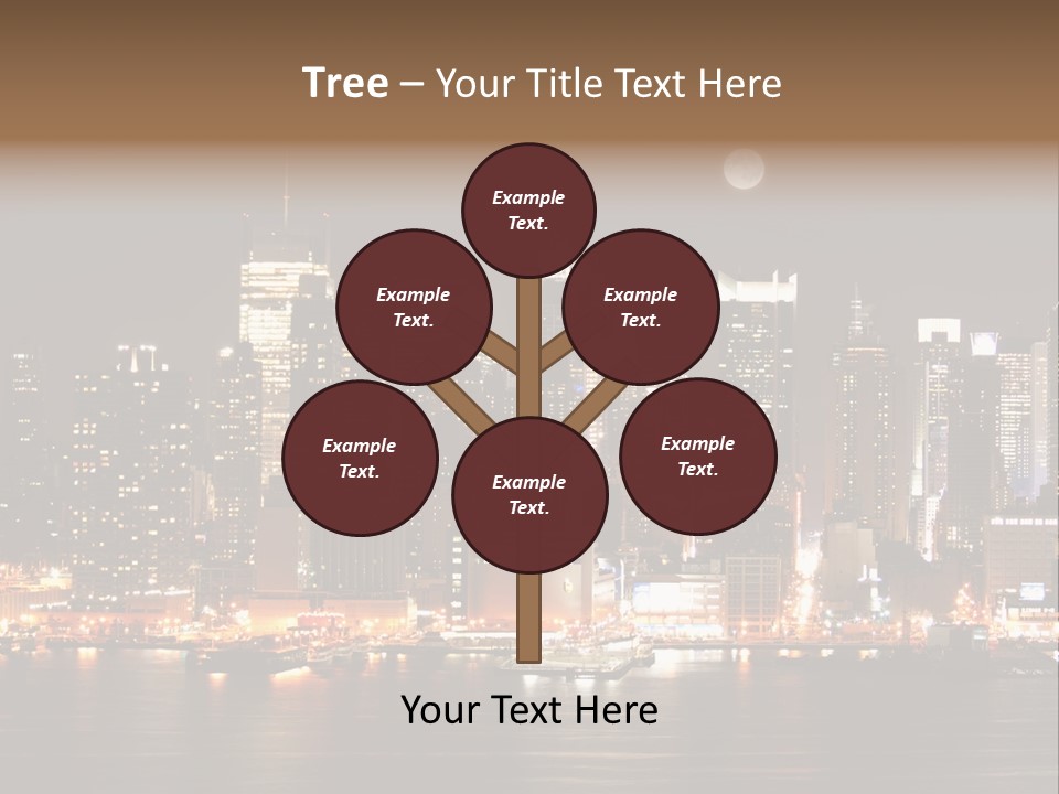 Square York Cloud PowerPoint Template
