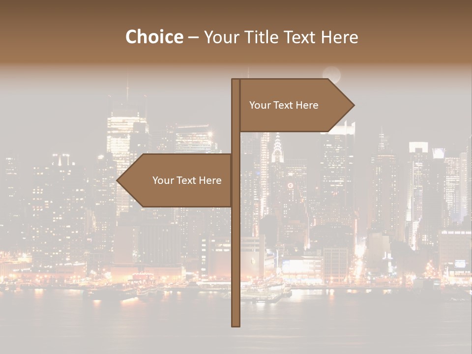 Square York Cloud PowerPoint Template