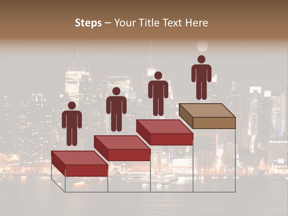 Square York Cloud PowerPoint Template