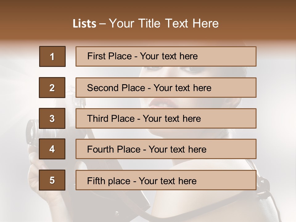 Skill Celebrity Face PowerPoint Template