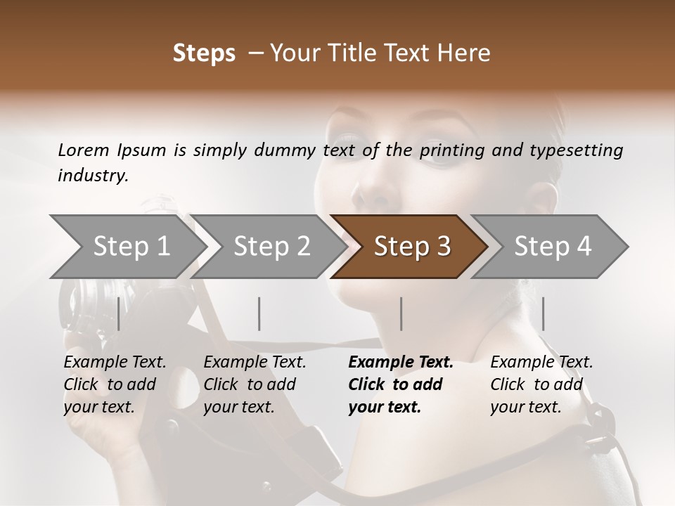 Skill Celebrity Face PowerPoint Template