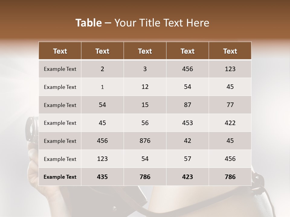 Skill Celebrity Face PowerPoint Template