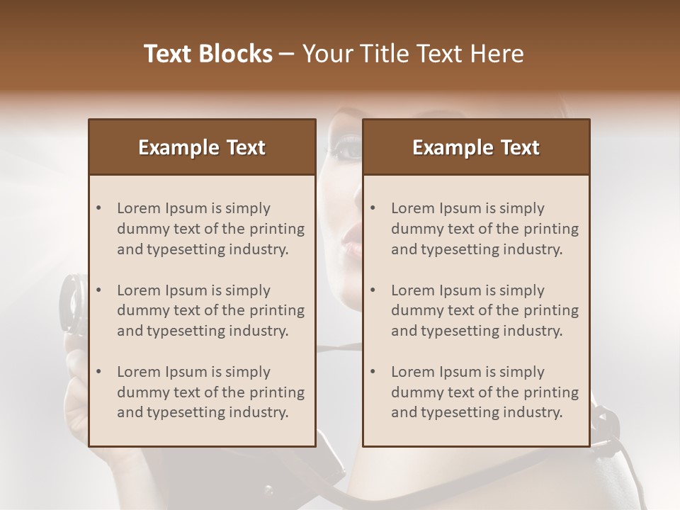 Skill Celebrity Face PowerPoint Template
