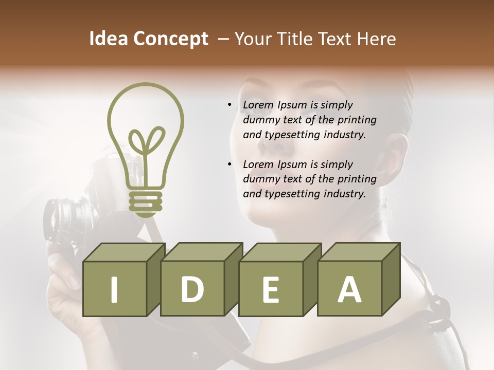 Skill Celebrity Face PowerPoint Template