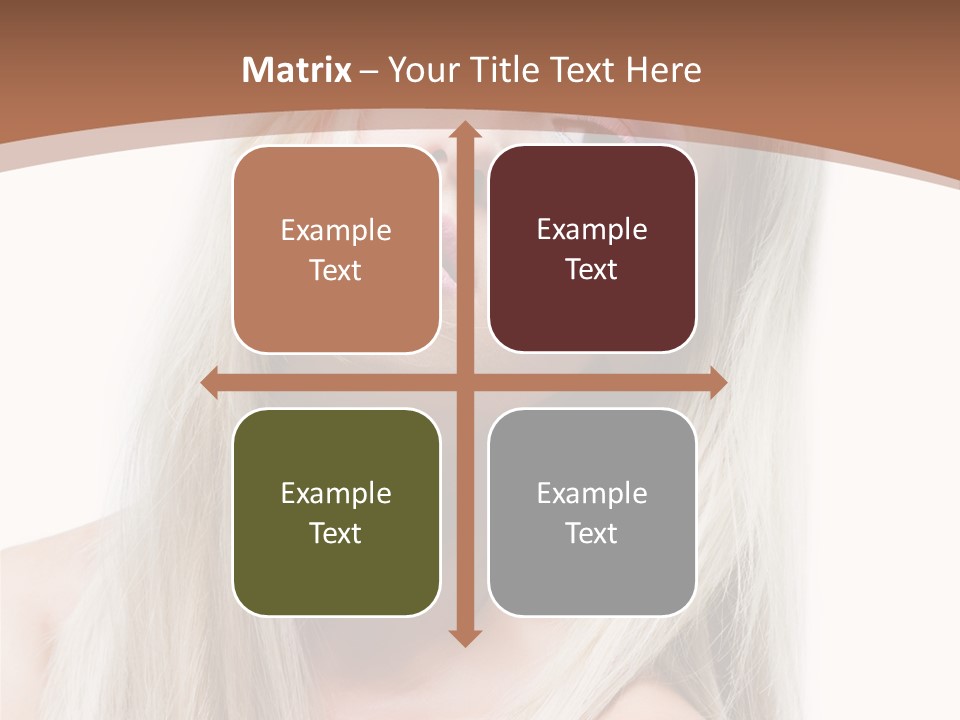 Eye Blue Glamour PowerPoint Template