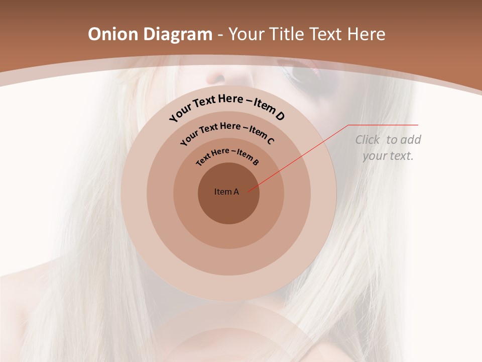 Eye Blue Glamour PowerPoint Template