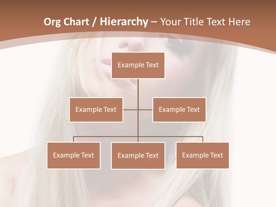 Eye Blue Glamour PowerPoint Template