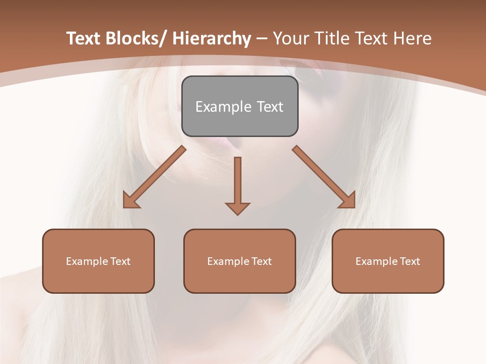 Eye Blue Glamour PowerPoint Template