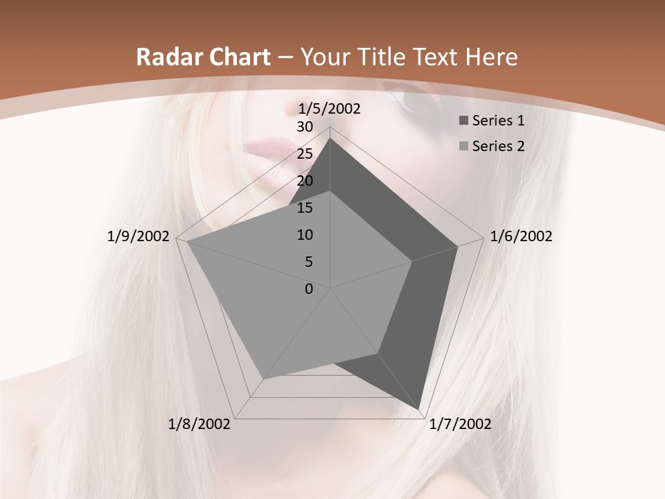 Eye Blue Glamour PowerPoint Template