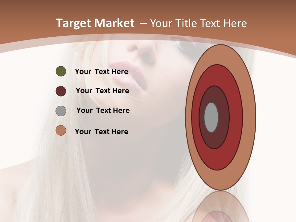 Eye Blue Glamour PowerPoint Template