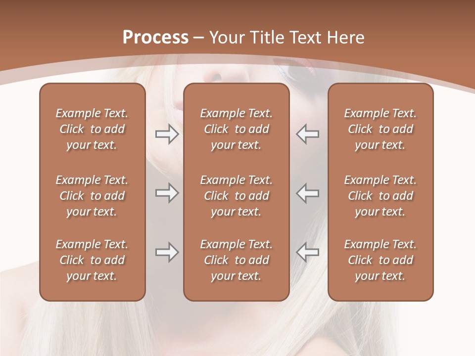 Eye Blue Glamour PowerPoint Template