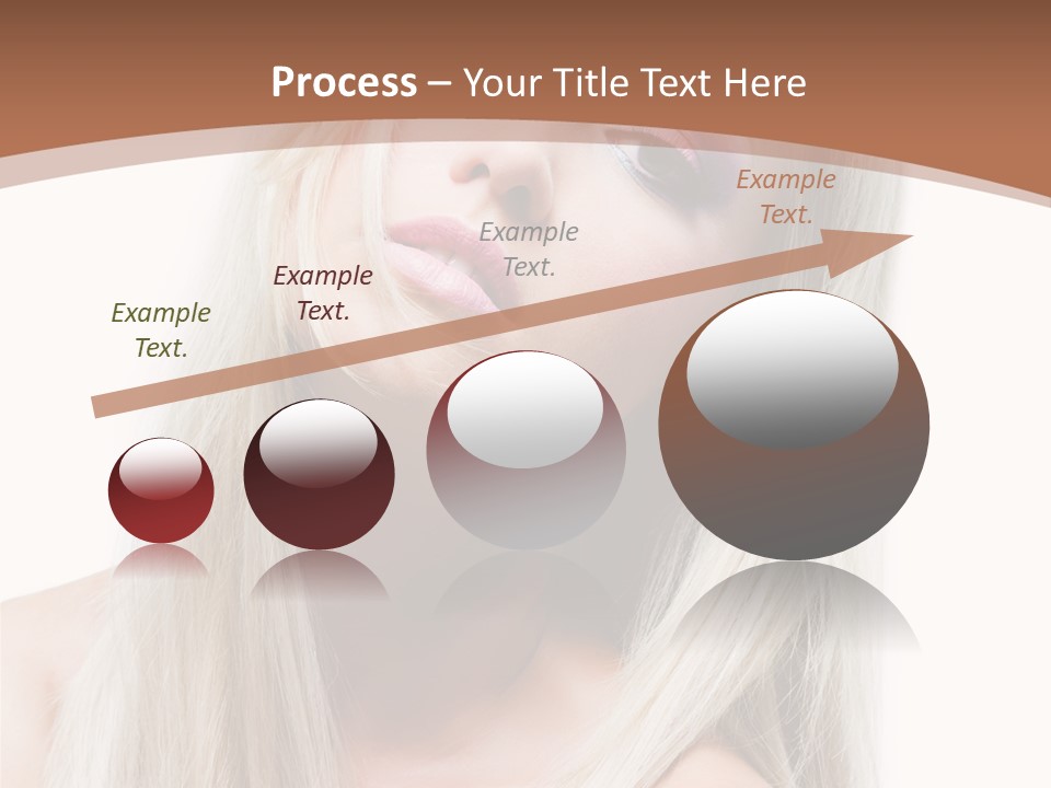 Eye Blue Glamour PowerPoint Template