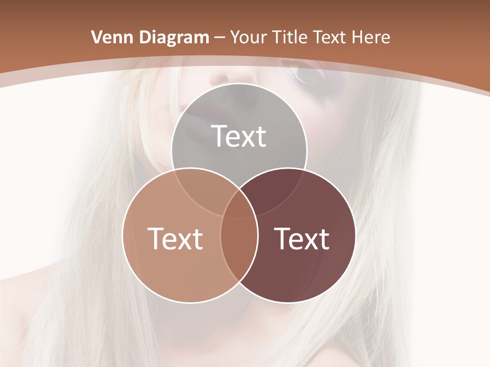 Eye Blue Glamour PowerPoint Template