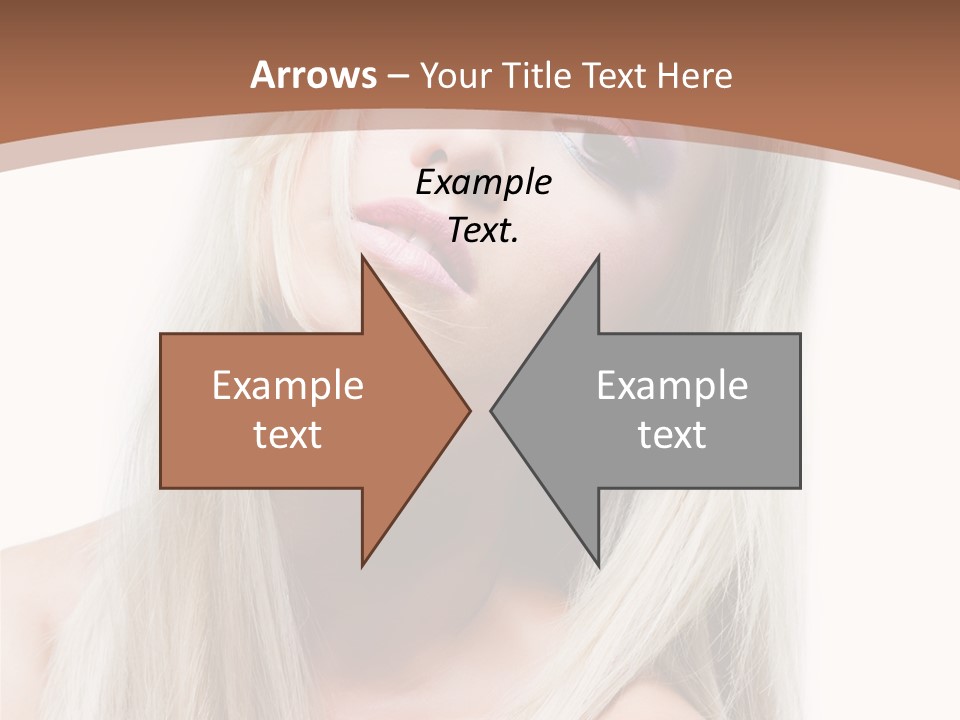 Eye Blue Glamour PowerPoint Template