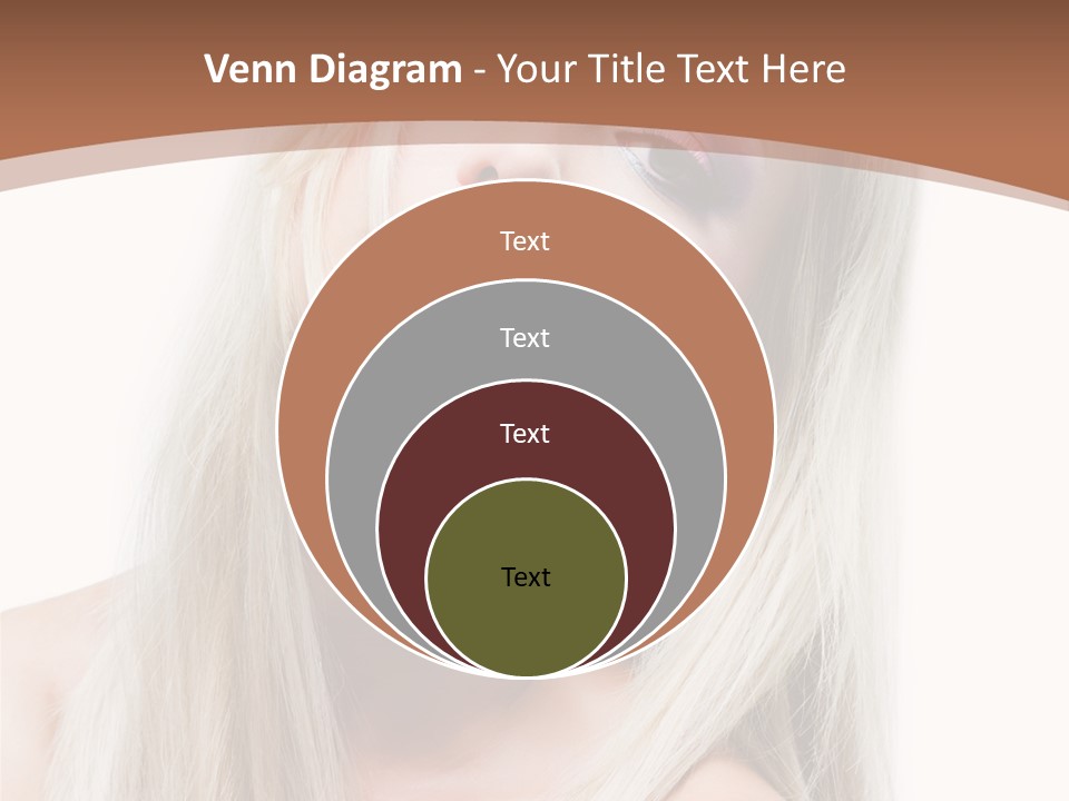 Eye Blue Glamour PowerPoint Template