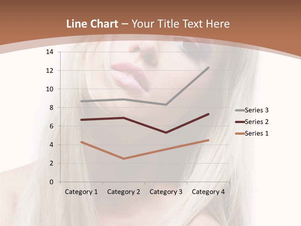 Eye Blue Glamour PowerPoint Template