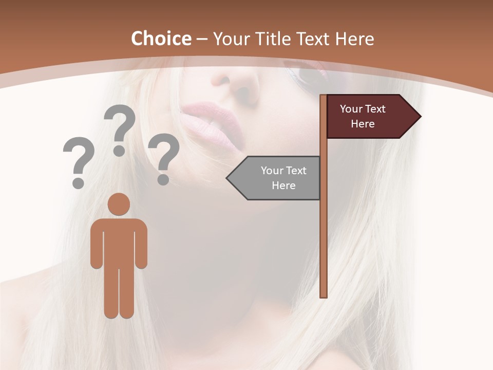 Eye Blue Glamour PowerPoint Template