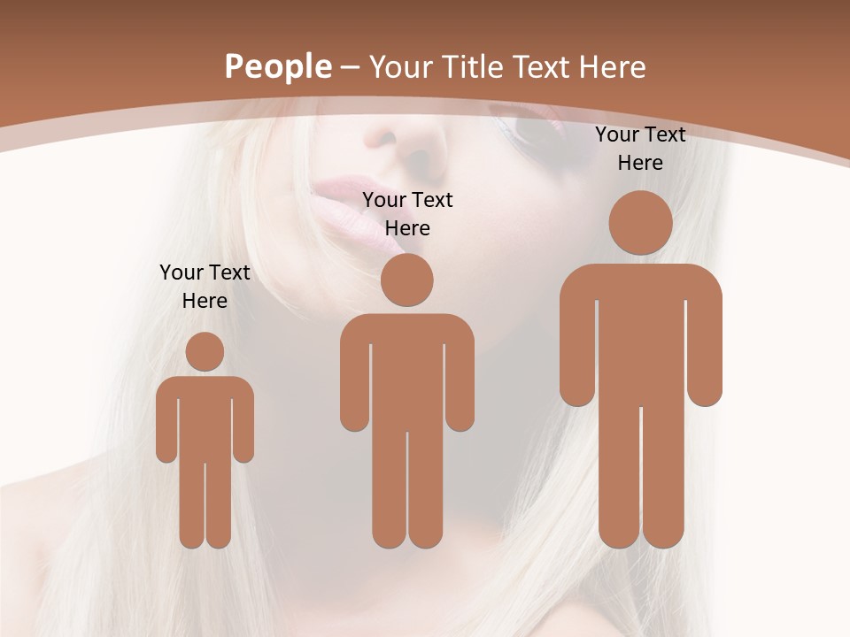 Eye Blue Glamour PowerPoint Template