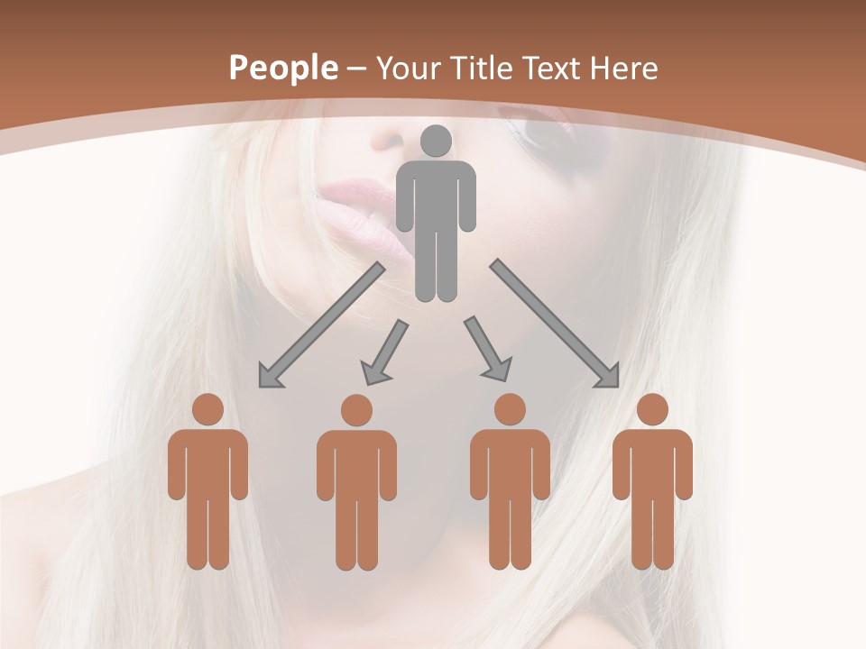 Eye Blue Glamour PowerPoint Template