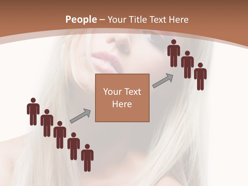 Eye Blue Glamour PowerPoint Template