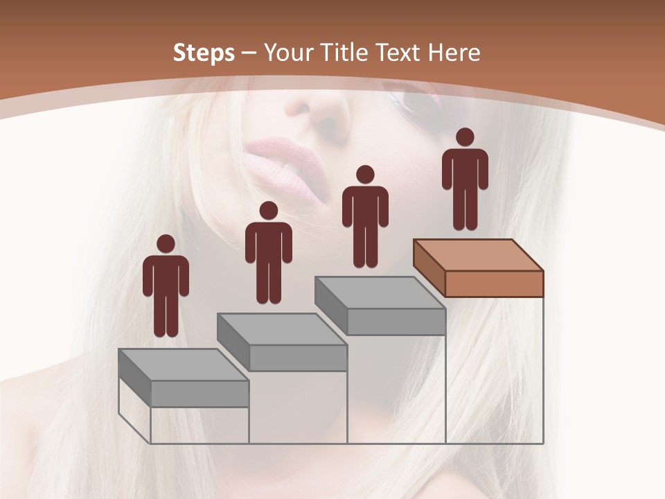 Eye Blue Glamour PowerPoint Template