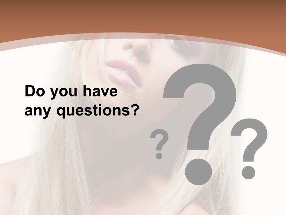 Eye Blue Glamour PowerPoint Template