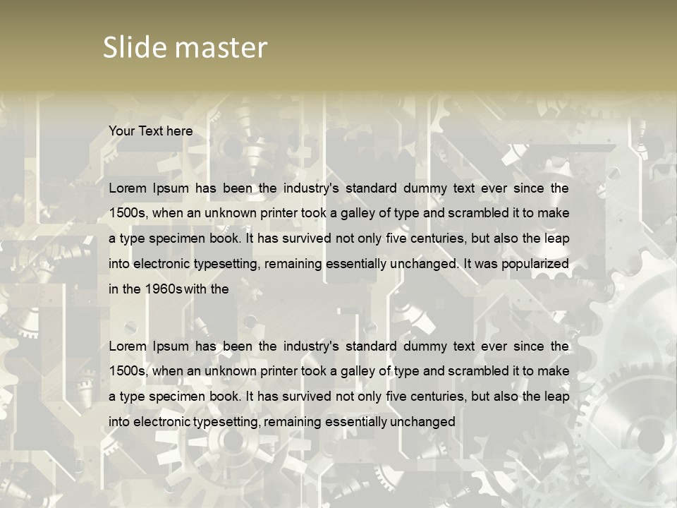 Backdrop Illustration Abstract PowerPoint Template