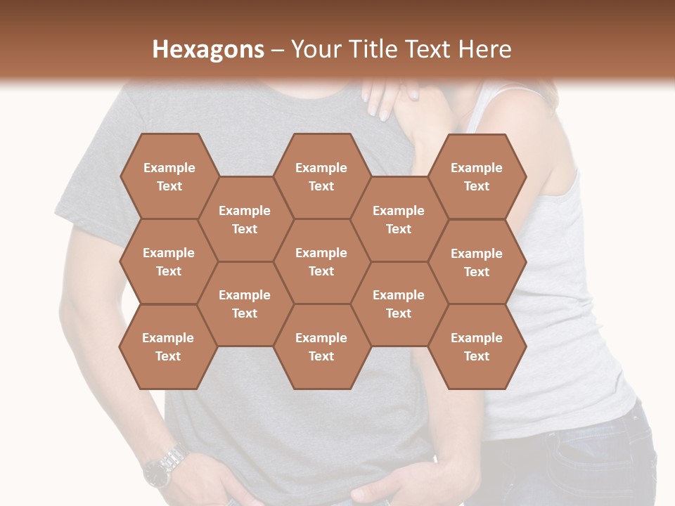 Young Couple Joy PowerPoint Template