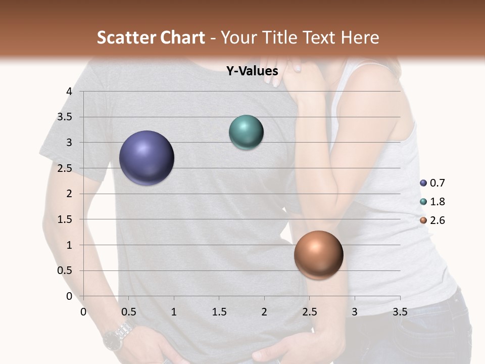 Young Couple Joy PowerPoint Template