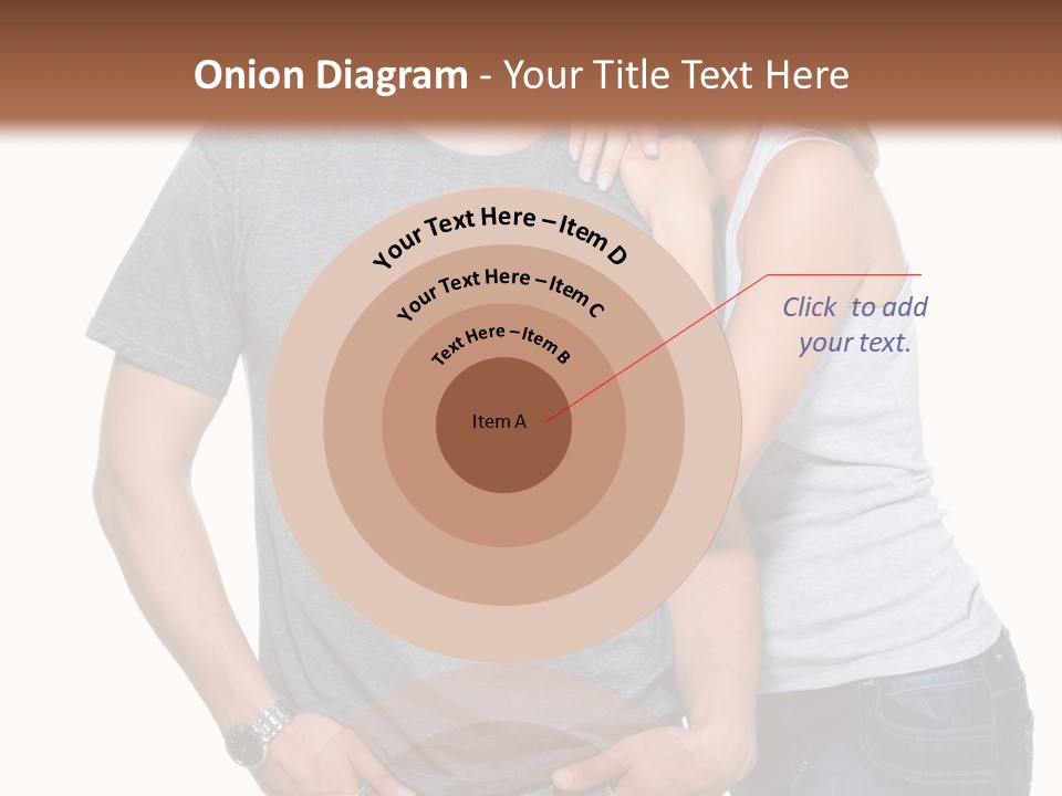 Young Couple Joy PowerPoint Template