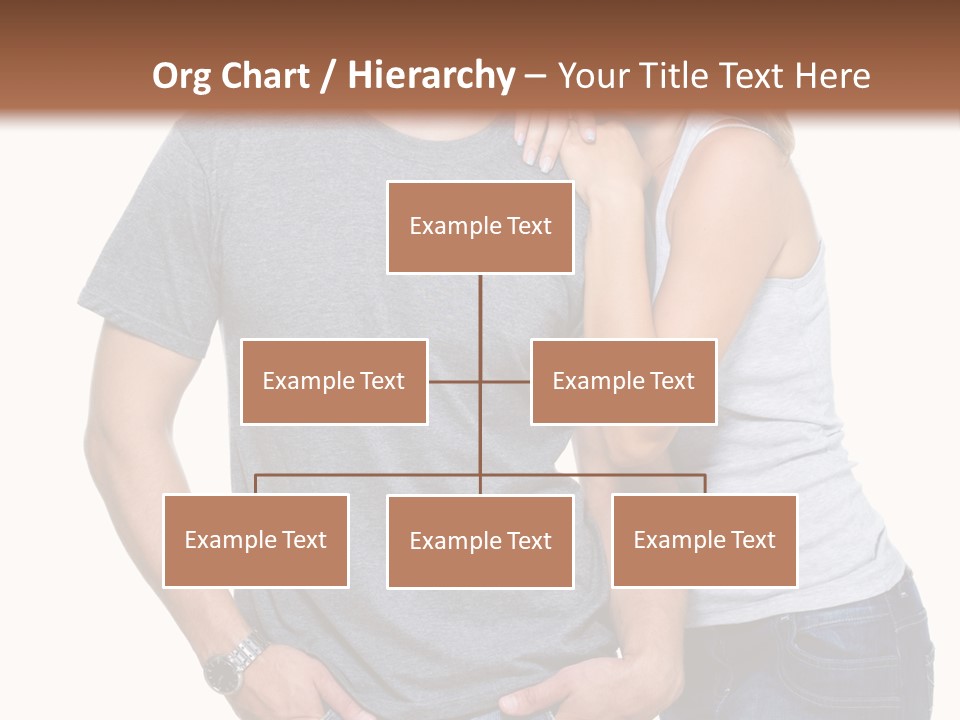 Young Couple Joy PowerPoint Template