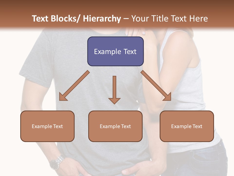 Young Couple Joy PowerPoint Template