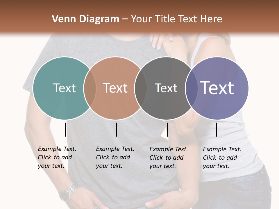 Young Couple Joy PowerPoint Template