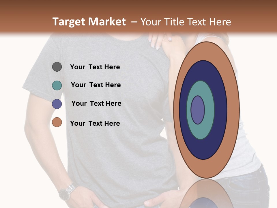 Young Couple Joy PowerPoint Template