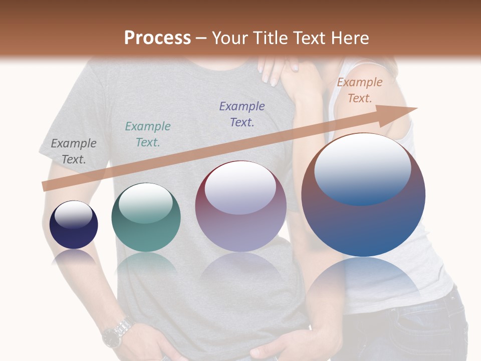 Young Couple Joy PowerPoint Template