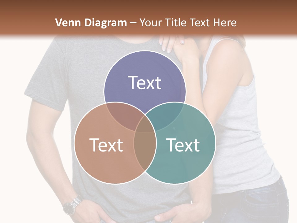 Young Couple Joy PowerPoint Template