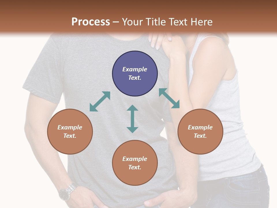 Young Couple Joy PowerPoint Template