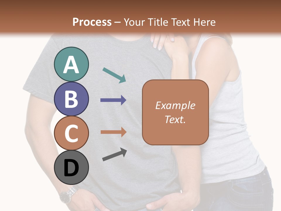 Young Couple Joy PowerPoint Template