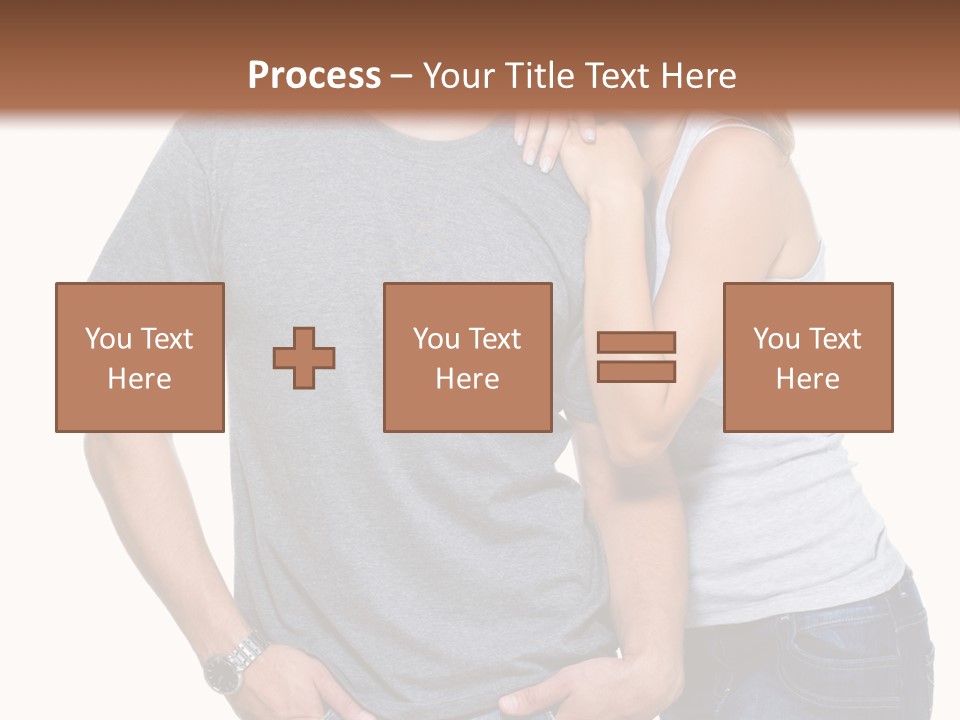 Young Couple Joy PowerPoint Template