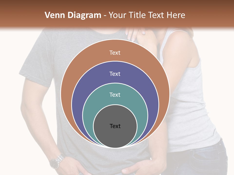 Young Couple Joy PowerPoint Template