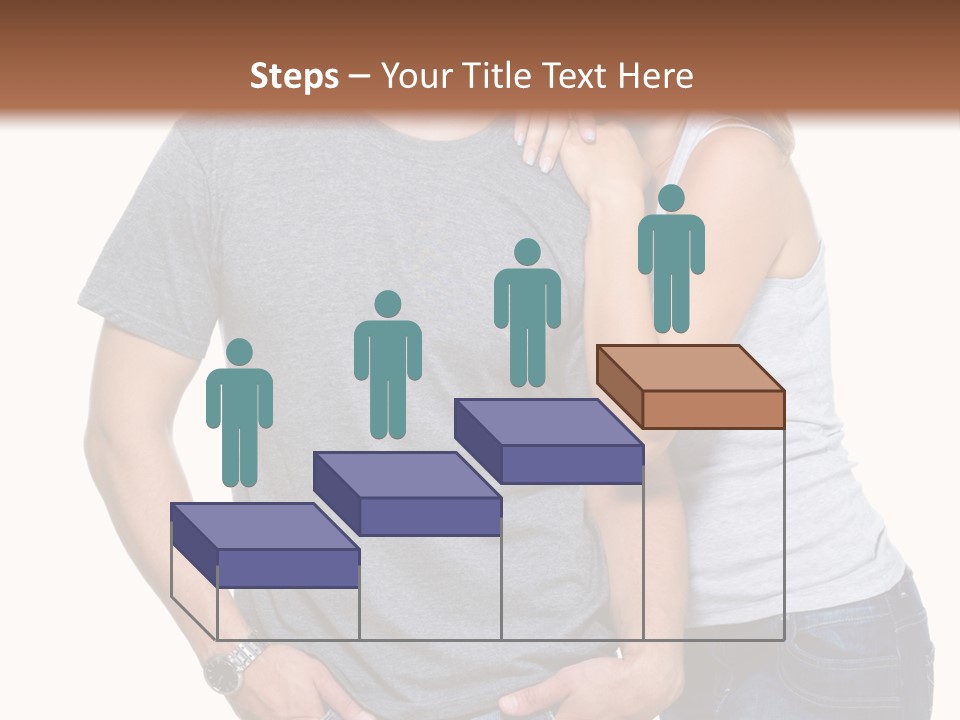 Young Couple Joy PowerPoint Template