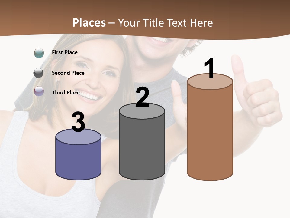 Business School Man Working PowerPoint Template